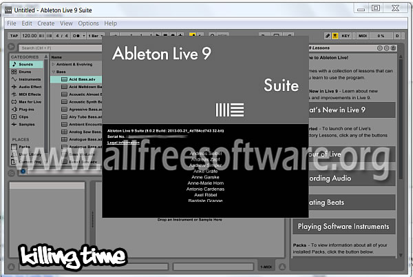 ableton live 9 authorize .auz